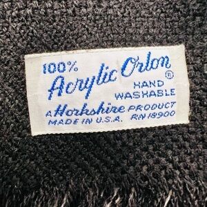 Beautiful black vintage scarf